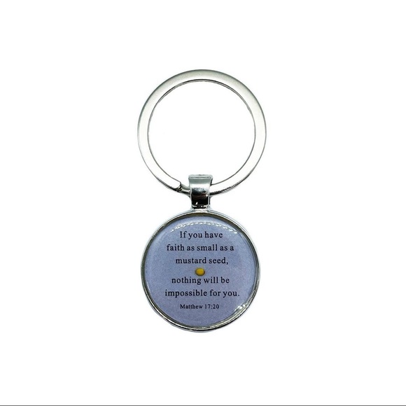 Jewelry - Mustard Seed if Faith - Keychain